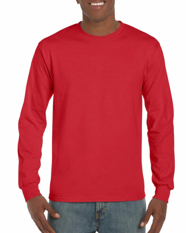 Custom Long Sleeve Shirts -  G5400 Men's Classic T-Shirts - Image 5
