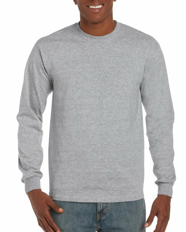Custom Long Sleeve Shirts -  G5400 Men's Classic T-Shirts - Image 4
