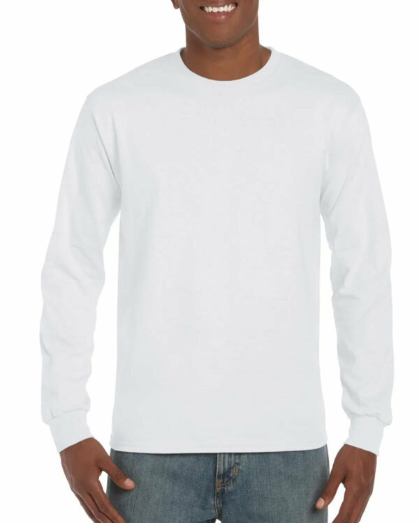 Custom Long Sleeve Shirts -  G5400 Men's Classic T-Shirts - Image 2