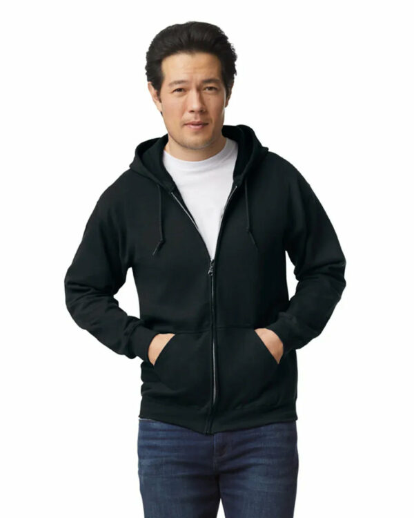 Design Custom Zip Up Hoodies-18600 Heavy Blend Hooded Sweatshirt - Image 11